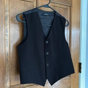 Calvin klein boys vest like new black sz 10